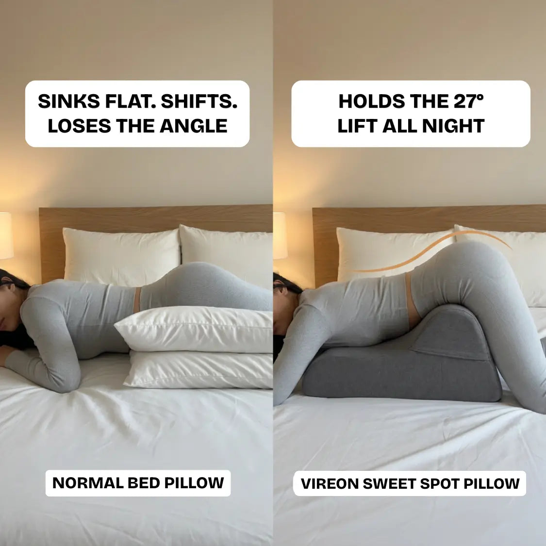 Alluresse™ Sweet Spot Pillow for Couples