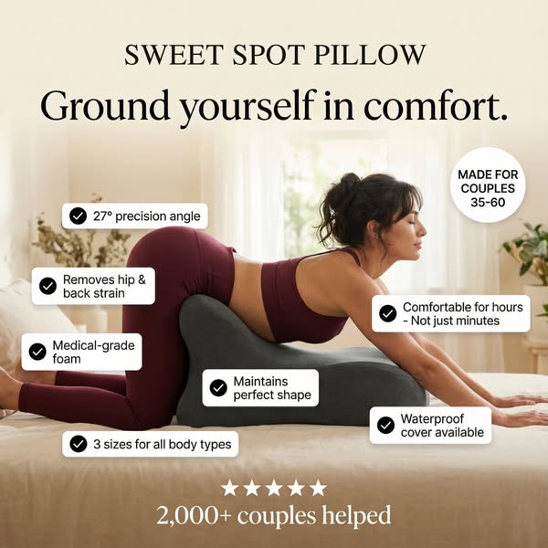Alluresse™ Sweet Spot Pillow for Couples